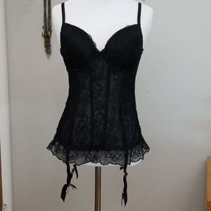 Frederick's Black Corset